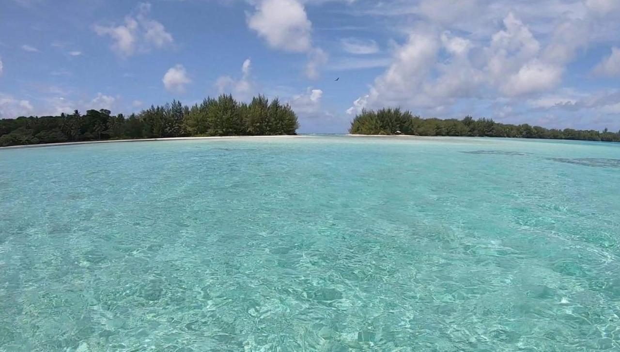 Mara'ai le spot Chambre Taahueia Deluxe avec piscine Mataura Extérieur photo