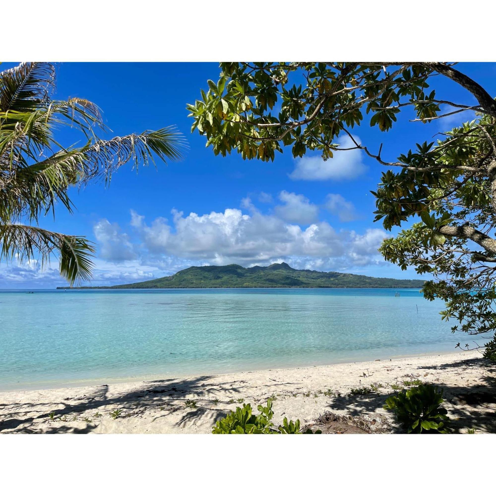 Mara'ai le spot Chambre Taahueia Deluxe avec piscine Mataura Extérieur photo