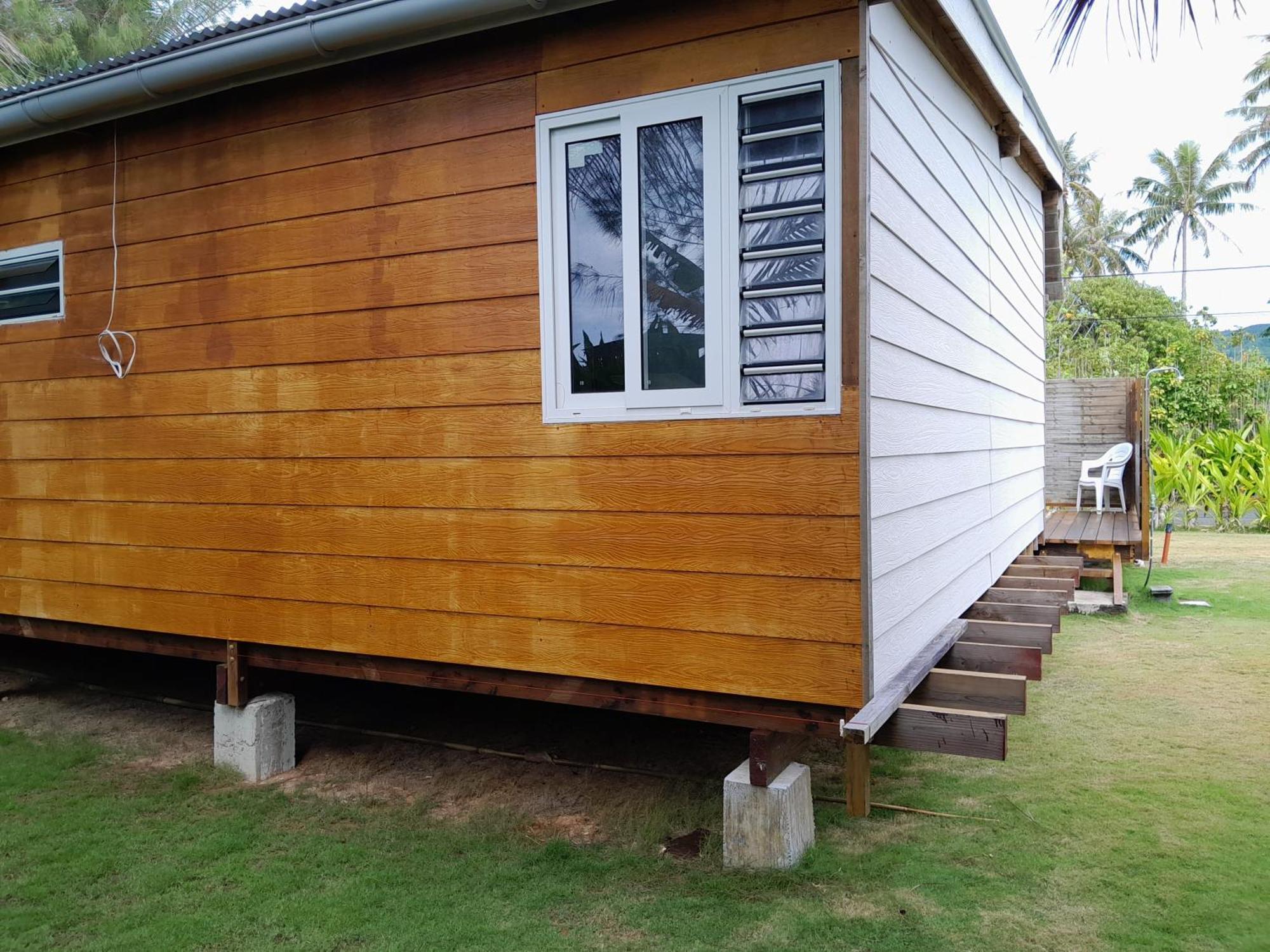 Mara'ai le spot Chambre Taahueia Deluxe avec piscine Mataura Extérieur photo