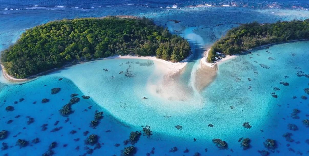 Mara'ai le spot Chambre Taahueia Deluxe avec piscine Mataura Extérieur photo
